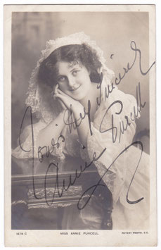 Annie Purcell. Rotary 1676 C. Signed postcard