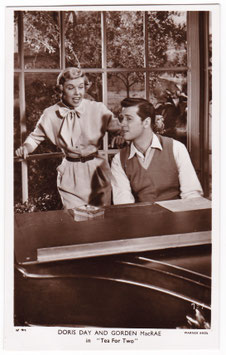 Doris Day. Gordon MacRae "Tea for Two" Picturegoer W 971