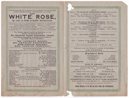 The White Rose. Leonard Boyne, Charles Cartwright, Stella Campbell, Lionel Rignold, Evelyn Millard. Adelphi, 1892