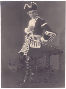 André D’Arkor. Théâtre de la Monnaie. Signed and inscribed photo, dated 1931