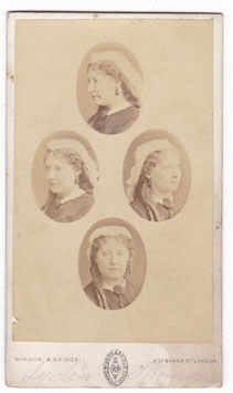 Lydia Thompson. Window & Bridge CDV