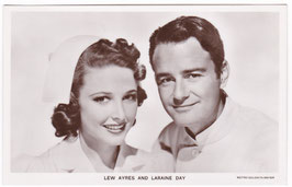 Lew Ayres and Laraine Day. Film Partners P 301