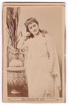 Florence St John. CDV