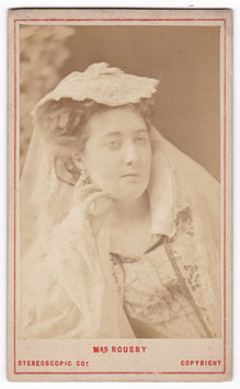 Clara Rousby. London Stereoscopic CDV (c)