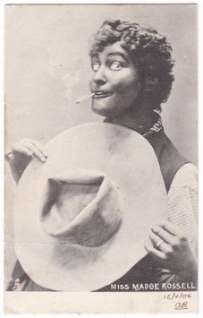 Madge Rossell. Male impersonator and dancer. Tucks 1208