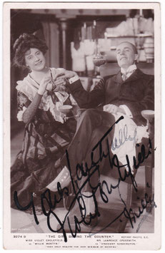 Violet Englefield "The Girl Behind The Counter" Rotary 3274 D. Signed postcard