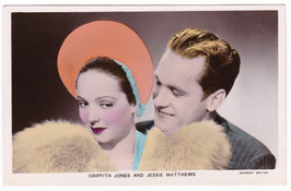 Griffith Jones and Jessie Matthews. Film Partners PC 178