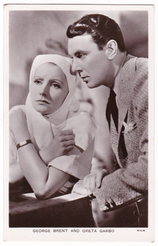 George Brent and Greta Garbo. Film Partners P 146