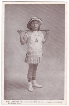 Mimi Yvonne. Billed as The World's Greatest Child Actress. She appeared in 10 films between 1913 and 1923
