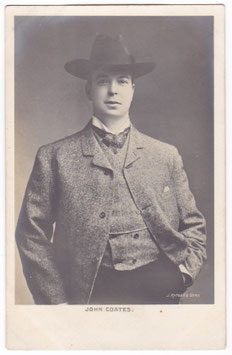 John Coates. Tenor. J Russell & Sons