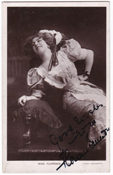 Florence Imeson. Sydney, Manchester. Signed postcard