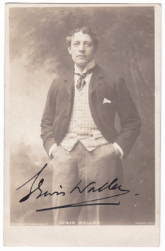 Lewis Waller. Rotary. Signed postcard