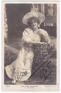Marie Studholme "Lady Madcap" Signed postcard