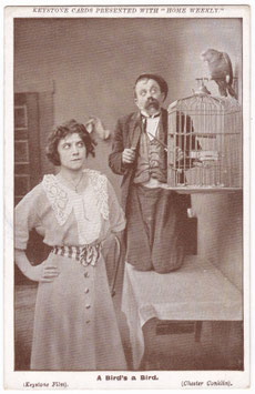 Roscoe Arbuckle, Mabel Normand, Chester Conklin, Billie Bennett, Helen Carlyle and Norma Nichols. Set of 10 postcards, issued with Home Weekly magazine