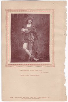 Grace Hawthorne. Barraud, 1888. Carbon