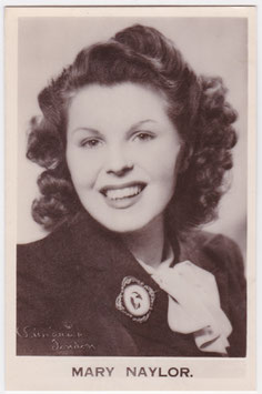 Mary Naylor. Variety entertainer