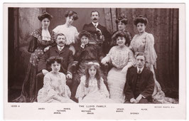 Marie Lloyd and family. Rotary 1838 A