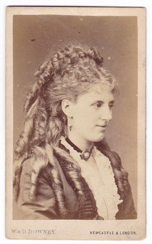 Louise Hibbert. W&D Downey CDV