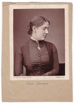 Madge Kendal. Lock & Whitfield, 1878. Woodburytype