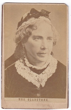 Catherine Gladstone (née Glynne) Philanthropist. CDV