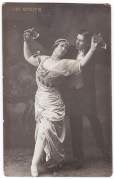 Los Royaltis. Spanish postcard