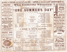 One Summer's Day. Charles Hawtrey, Henry Kemble, Cosmo Stuart, Beatrice Ferrar, Eva Moore, Constance Collier. Comedy, 1897/98