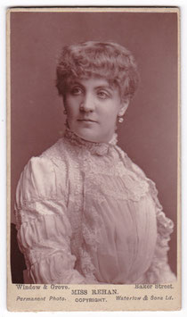 Ada Rehan. Window & Grove. Taunus ad. CDV