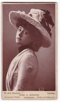 Annie Hughes. W & D Downey. CDV