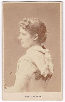 Mrs Wheeler. London Stereoscopic Co. CDV