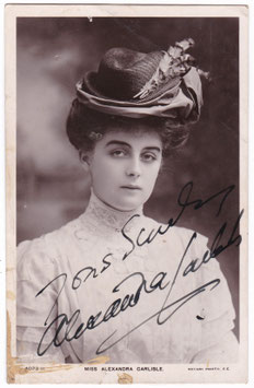 Alexandra Carlisle. Rotary 4073 H. Signed postcard