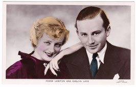 Frank Lawton and Evelyn Laye. Film Partners PC 148