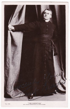 Frank Beresford "The Christian" Signed postcard