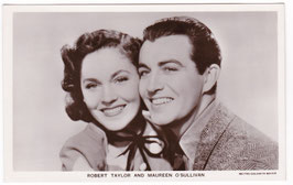 Robert Taylor and Maureen O'Sullivan. Film Partners P 255