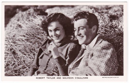 Robert Taylor and Maureen O'Sullivan. Film Partners P 224