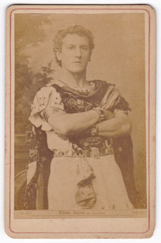 Wilson Barrett as Claudian. CDV