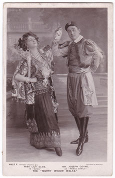 Lily Elsie. Joseph Coyne "The Merry Widow" Rotary 4827 F