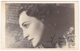 Fay Compton. Signed postcard