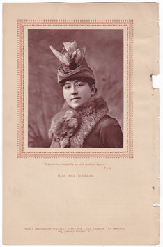 Amy Roselle. Barraud, 1887. Woodburytype