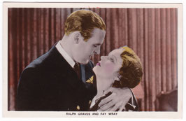 Ralph Graves and Fay Wray. Picturegoer PC 19