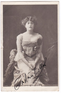 Constance Collier. Rotary 1506 B. Signed postcard