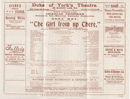 The Girl From Up There. Edna May, Pauline Chase, Jane May, Joseph Coyne, Harry Davenport, Farren Soutar. Duke Of York's, 1901