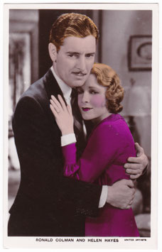 Ronald Colman and Helen Hayes. Film Partners PC 105