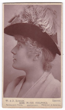 Ethel Byford (Mrs Mark Melford) W & D Downey CDV