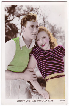 Jeffrey Lynn and Priscilla Lane. Film Partners PC 274