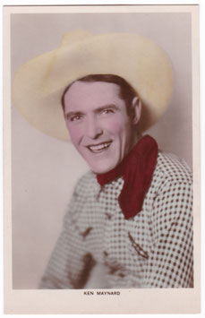 Ken Maynard. Picturegoer Colourgraph C 56