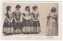 Tilly May. Lulu Valli. Jessie Broughton. Hilda Corral. Rosina Brandram "Véronique" Rotary 3217 F