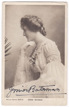 Jessie Bateman. Philco 3027 D. Signed postcard