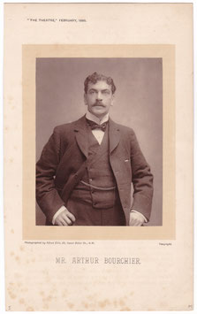Arthur Bourchier. Alfred Ellis, 1895. Carbon