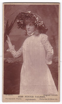 Minnie Palmer. Walker, London CDV