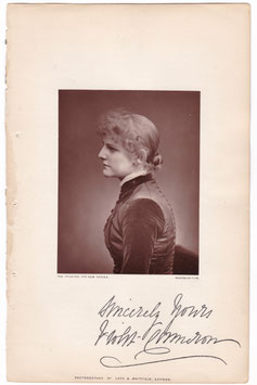 Violet Cameron. Lock & Whitfield, 1879. Woodburytype